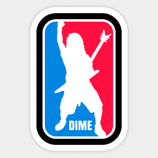 Dimebag two colors Sticker